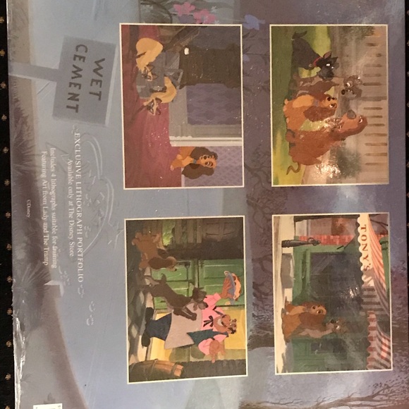 Disney Lady and The Tramp Lithograph set - Picture 2 of 2